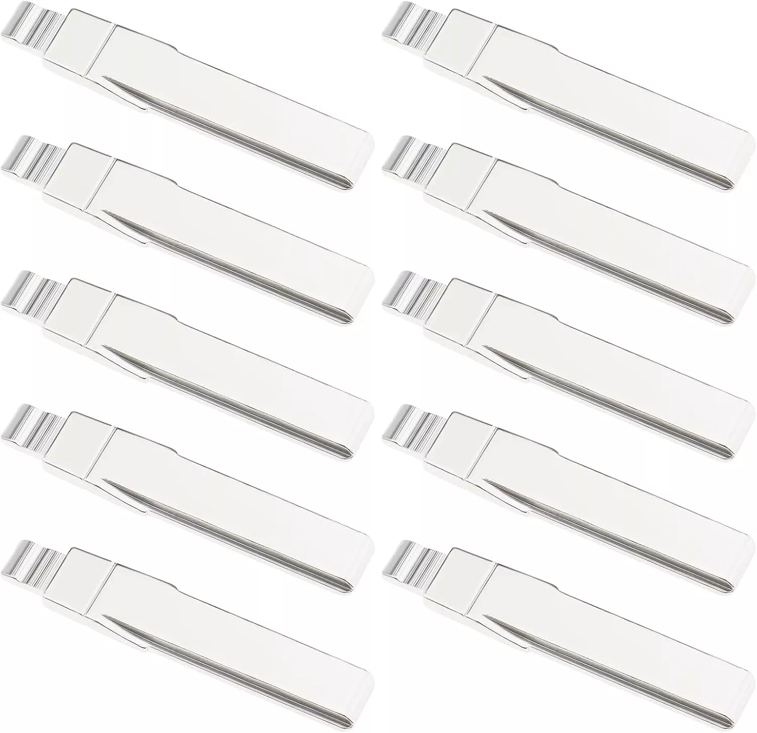 10PCS Flip Remote Key Blade Car Key Blank HU66/ HAA Replacement Emergency Insert Key Blade Compatible with Car Smart Keyless Entry Remote Key